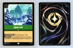 Snow Fort #98/204 Disney Lorcana Winterspell 2026 Uncommon TCG Card - Image 1