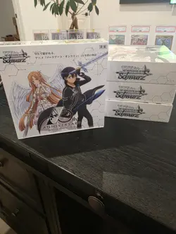 Weiss Schwarz - Sword Art Online Animation 10th Anniversary Booster Box SEALED - Image 1