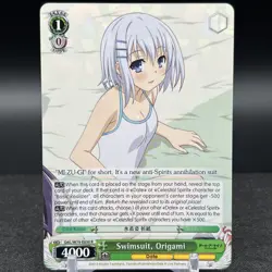 Origami DAL/W79-E030 R Date A Live Weiss Schwarz Card - Image 1