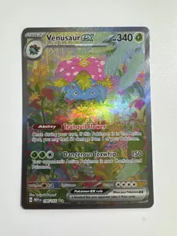 Venasaur EX SV: 151 198/165 Pokemon Card Near Mint - Image 1