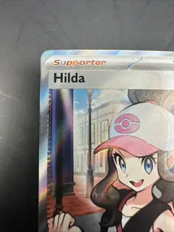 Hilda 164/086 Sv: White Flare Holo Full Art Trainer Pokemon Card - Image 2