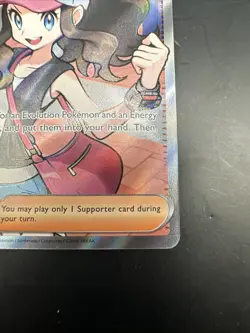 Hilda 164/086 Sv: White Flare Holo Full Art Trainer Pokemon Card - Image 5