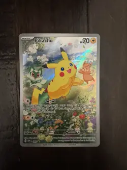 Pokemon TCG Sv: Scarlet & Violet Pikachu Promo Card #088 - Image 1