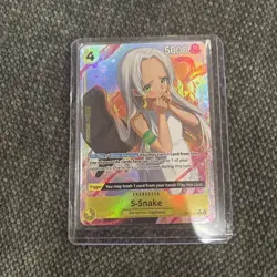 S-Snake (Alt Art) OP13-114 R Carrying on His Will - ONE PIECE Card Game ENGLISH - Image 1