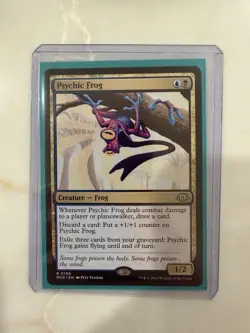 MTG x 2 Psychic Frog Modern Horizons 3 Rare Creature Card 0199 - Image 1
