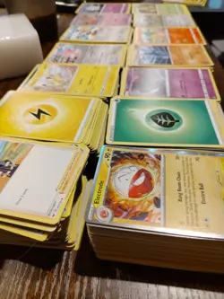 1400 Pokemon Card Lot Bulk Collection Mixed Multi Era and Rarity Vntg to Modern - Image 1