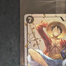 Bandai Monkey D. Luffy P-075 Promo 7000 Power Character Card One Piece CCG - Image 4