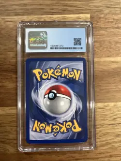 CGC 10 Pristine Misty’s Seadra Gym Heros 1st Edition 9/132 Holo Pokemon Card - Image 2
