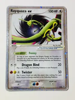 Pokemon Rayquaza ex Promo Holo 100 HP 039 Nintendo EX Collector's Tin 2006 Card - Image 1