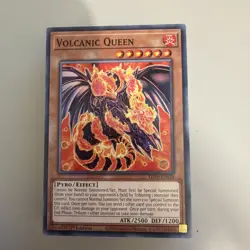 LD10-EN028 Volcanic Queen Yu-Gi-Oh Card 1st Edition New - Image 1