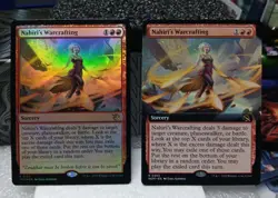 MTG Nahiri's Warcrafting Foil & Reg MOM 0155 and 0365 MTG Cards - Image 1