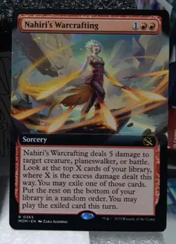 MTG Nahiri's Warcrafting Foil & Reg MOM 0155 and 0365 MTG Cards - Image 4