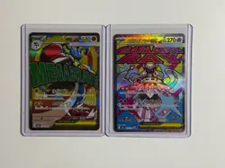 POKEMON MEGA DREAM EX LOT OF 2 MAR Cards Diance Lucario - Image 1