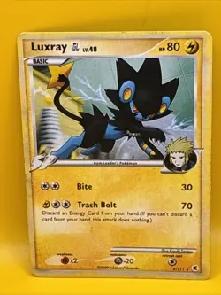 LUXRAY GL Lv.48 ( 9/111 ) Non Holo 2009 Pokemon / Nintendo Card - Image 1