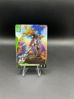 Gundam Card Game GD01 Newtype Rising GD01-024 LR Wing Gundam Zero TCG - Image 1