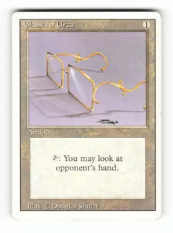 Glasses of Urza U Revised Edition HP Normal Magic: The Gathering - Image 1