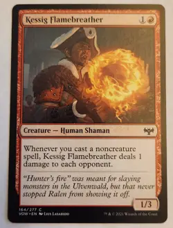 Kessig Flamebreather Innistrad: Crimson Vow Regular NM+ - Image 1