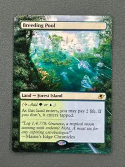 Breeding Pool #251 MTG Edge of Eternities Hand Painted Extended Full Altered Art - Image 1