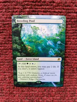 Breeding Pool #251 MTG Edge of Eternities Hand Painted Extended Full Altered Art - Image 2
