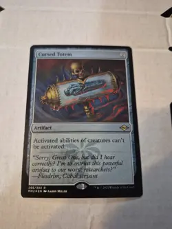 Cursed Totem (Foil Etched) Modern Horizons 2 Foil - Image 1