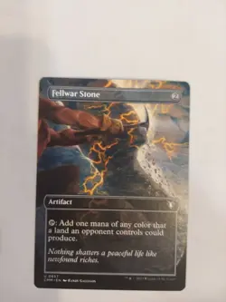 Fellwar Stone (Borderless) Commander Masters Regular - Image 1
