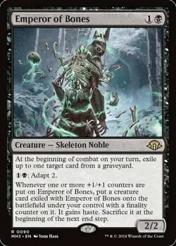 x1 Emperor of Bones R MTG Modern Horizons 3 M/NM, English - Image 1