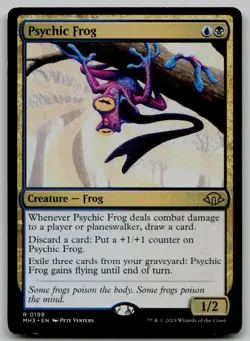 Psychic Frog R Modern Horizons 3 199 NM - Image 1