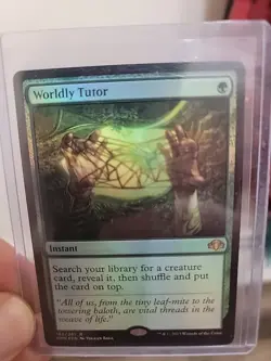 Worldly Tutor Dominaria Remastered Foil - Image 1