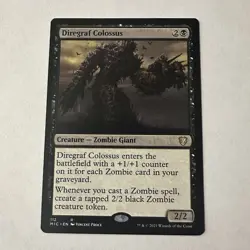 Diregraf Colossus Commander: Innistrad: Midnight Hunt NM MTG Magic the Gathering - Image 1