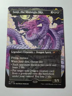 Junji, the Midnight Sky, NON-FOIL - Secret Lair Encyclopedia of Magic A-Z MTG - Image 1