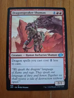 Dragonspeaker Shaman J22 525 Uncommon Jumpstart 2022 NM MTG - Image 1