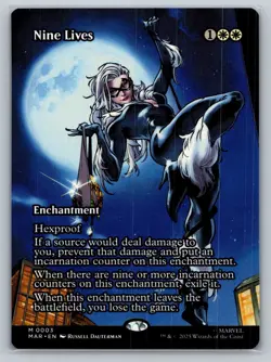 Nine Lives (Borderless) Marvel Universe Eternal-Legal Regular - Image 1