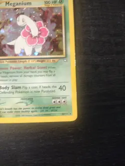 Pokemon Meganium Holo Rare Neo Genesis 10/111 Wizards of the Coast 2000 Card - Image 5