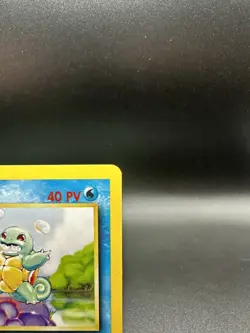 Pokemon Card - 1st Edition French Carapuce - Squirtle 63/102 Base Set Common Lp - Image 3