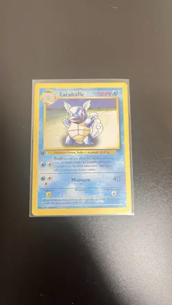 Pokemon 1st Edition Wartortle French 42/102 MINT Wizards of the Coast - Image 1