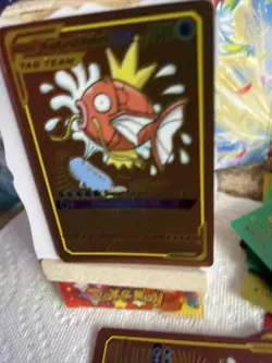 Magikarp & Wailor Gx Multi Coloured Foil 💥Fan Art💥Pokemon Inspired Card NM - Image 4