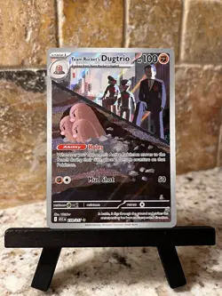 Pokemon TCG Team Rocket's Dugtrio Illustration Rare Me: Ascended Heroes 239/217 - Image 2