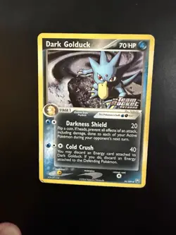 Pokemon TCG Dark Golduck 35/109 ex Team Rocket Returns Stamped 2004 Holo NM - Image 1