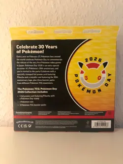 Pokemon TCG Pokemon Day 2026 Collection – Celebrate 30 Years of Pokemon ENG NEU - Image 2