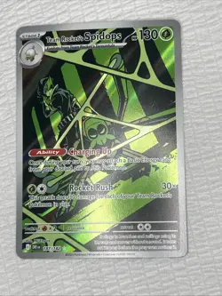 Team Rocket’s Spidops #187/182 – Destined Rivals Pokemon TCG - Image 1