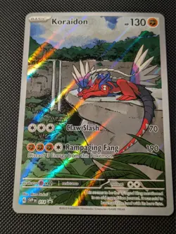 Pokemon TCG Koraidon 014 Sv: Scarlet & Violet Promo Cards Holo NM - Image 1