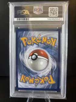 PSA 9 MINT Pokemon Stellar Crown Gulpin Illustration Rare #154/142 - Image 2