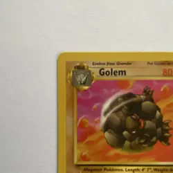 Pokemon Golem 80 HP Uncommon 36/62 Fossil 1999 Wizards English TCG Card - Image 2