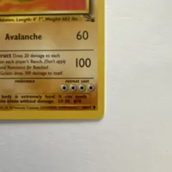 Pokemon Golem 80 HP Uncommon 36/62 Fossil 1999 Wizards English TCG Card - Image 4