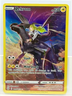 Zekrom - TG05/TG30 Holo Rare Brilliant Stars Pokemon TCG - Image 1