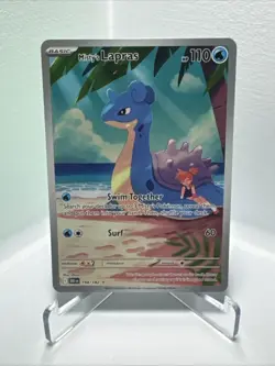 Pokemon TCG Misty's Lapras Destined Rivals 194/182 Mint Condition - Image 1