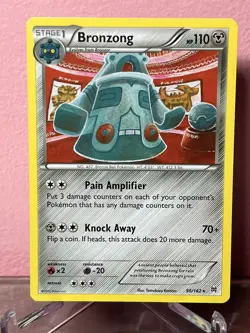 Pokemon TCG Bronzong Breakthrough 96/162 Regular Rare - Image 1