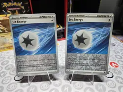 Pokemon TCG - Paldea Evolved - Jet Energy 190/193 Reverse Holo - x2 - Image 1
