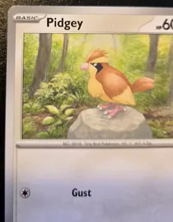 Pidgey 162/197 Common Scarlet & Violet: Obsidian Flames Pokemon TCG - Image 2