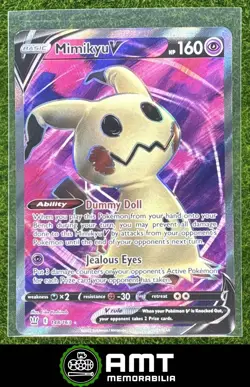 Mimikyu V 2021 Pokemon Sword & Shield Battle Styles #148/163 Rare - Image 1
